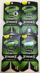 Schick XTREME5 Pivot Ball Shaver Men's Razor, 1 Handle & 2 Refills, Lot Of 4. Fixed Price $17.95.