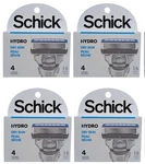Schick Hydro Dry Skin 5 Blades Razor 4 Refills/ Packstotal 16 Cartridges. Fixed Price $26.99.