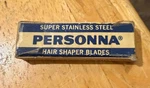 Vintage Unisex Personna Hair Shaper Blades. Fixed Price $8.30.