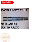 Quality Twin Pivot Blades - 50 Count For Atra Razors, Perfect All Skin Types. Fixed Price $26.99.