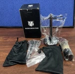 Miusco Shaving Set Nib Razor Brush Stand. Fixed Price $18.00.
