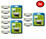Pairs Of QP230 Philips Norelco Genuine One Replacement Blades, 9 Count. Fixed Price $59.90.