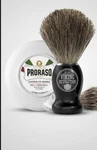 Proraso Sapone Da Barba White Shaving Soap Badger Brush Set For Sensitive Skin. Fixed Price $29.99.