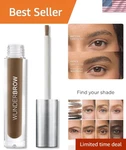Natural Finish Eyebrow Gel - Smudgeproof & Waterproof, Shades Black/brown. Fixed Price $37.09.
