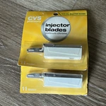 Cvs Injector Blades Platinum Chrome Single Edge Razor For Men. Fixed Price $9.98.