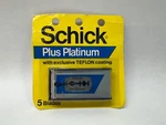 Vtg 70S Schick 5CT Plus Platinum Double Edge Razor Telfon Coatings New. Fixed Price $9.10.