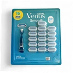 Gillette Venus Smooth Women's Razor Handle + 16 Cartridges Value Pack. Fixed Price $24.99.