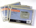 Closet Essentials Fabric Storage Cubes Beige Foldable Organizer Bins 4 Pack. Fixed Price $17.98.