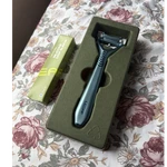 Leaf The Two Double Blade Pivoting Razor Glacier Stainless Steel. Fixed Price $105.00.