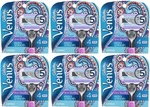 6 Pack Gillette Venus Swirl Vera Bradley Limited Edition Refills 4CT. Fixed Price $65.99.