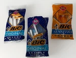 1995 Bic Original, Sensitive Shavers 24 Total Mixed Lot Single Blade Usa *read*. Fixed Price $24.75.