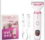 Pink 5-IN-1 Electric Razors For Women, Usb Rechargeable Shaver Kit, Face, Bikini. Fixed Price $26.99.