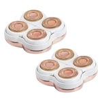 Tuokiy 2-PK Flawless Legs Hair Remover Replacement Heads For Finishing Touch. Fixed Price $60.96.