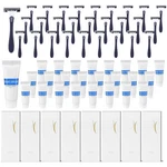 Hushee Shave Kit Bulk Travel Shaving Cream Disposable Twin Blade Razors And.... Fixed Price $80.99.
