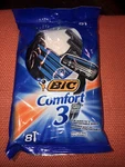 Bic Comfort 3 Razor Blades, 8 Packz. Fixed Price $18.99.