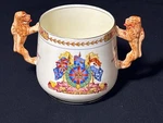 Paragon Royal Loving Cup Double Lion Handles King Edward Viii 1937. Fixed Price $39.00.