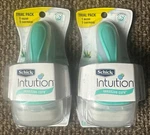 New 2) Schick Intuition Sensitive Care Trial Pack Razor Aloe & Vitamin -. Fixed Price $19.99.