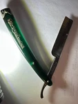 Vintage Otto Deutsch & Sohne "hans" Straight Razor Solingen Germany Green Handle. Fixed Price $38.95.