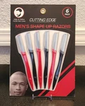 Cutting Edge Men's Shape Up Razors Precision Blades 6 Pack. Fixed Price $16.70.