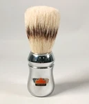 Vintage Omega Pro Marvy Boar Bristle Shaving Brush With Chromed Handle Italy. Fixed Price $24.99.
