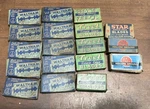 Waltham Treet Star & Pal Vintage Single/double Edge Razor Blades Box. Fixed Price $25.00.