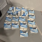 Qty 17 Gillette 3 Men's Razor Blade Refills 4 And Pks Each. 88 Total.. Fixed Price $170.00.
