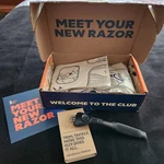 New Dollar Shave Club Razor Plus *12* 4 Blade Cartridges For All Terrain Shaving. Fixed Price $15.00.