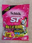 New Factory Sealed 2001 Schick Slim Twin St Disposable Aloe Razor 10 Pack Promo. Fixed Price $44.95.