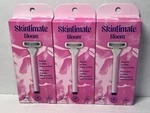 Skintimate Bloom Womens Razor 4 Blade 1 Handle Plus 2 Cartridges X 3 Packs. Fixed Price $10.99.