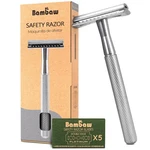 Bambaw Double Edge Safety Razor For & Women, Metal Silver. Fixed Price $31.36.