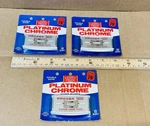 Vintage Kroger Family Pride Platinum Chrome Double Edge Razor Blades 10 Pk Each. Fixed Price $6.00.