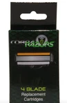Cobra Razors 4 Blade Cartridge Pack. Fixed Price $9.99.