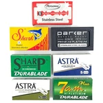 Double Edge Razor Blade/safety Variety Pack 100 Blades Multicolor. Fixed Price $26.27.