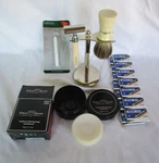 Edwin Jagger Safety Razer Shaving Kit W/ 10 Packs Of Lord Blades. Fixed Price $150.00.