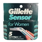 Gillette Sensor For Women 5 Razor Blades Refill Cartridges Non-excel Version. Fixed Price $20.00.