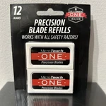 12 Micro Touch One Classic Safety Razor Blade Refills Pawn Stars Rick Harrison. Fixed Price $7.99.