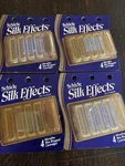 4X Schick Silk Effects For Women Microfine Wire Cartridges Per Pack 1994. Fixed Price $69.99.