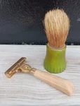 Vintage Bakelite Ever-ready Shaving Lather Brush And Shave Razor. Fixed Price $19.99.