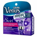 Gillette Venus Swirl Women's Razor Blade Extra Smooth Refill 4 Cartridges. Fixed Price $6.00.