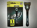 Philadelphia Eagles Nfl Gillette Labs Razor For Men, 1 Handle, Blade Refill. Fixed Price $24.99.