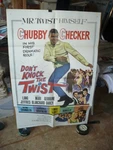 Don't Knock The Twist, Orig 1-SH / Movie Poster Chubby Checker 1962. Fixed Price $50.00.