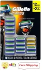16 Gillette Fusion 14 Proglide Power Blades 2 Proshield Cartridge Refill Razor 8. Fixed Price $45.99.