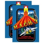 Mach 3 Arcade Side Art 2 Piece Set Laminated High Quality. Fixed Price $65.00.