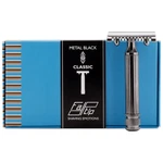 Fatip Grande Open Comb Double Edge Safety Razor Gun Metal Black 42109. Fixed Price $36.39.