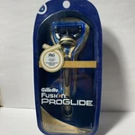 Gillette Fusion Proglide Manual Razor Handle + 2 Cartridges Sealed Olympic Gold. Fixed Price $39.99.