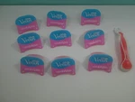 9 Gillette Venus Comfortglide Women's Razor Blade Refill Cartridges New Pink Blu. Fixed Price $27.17.