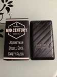 Premium Mid Century Journeyman Safety Razor, New In Box. Fixed Price $20.00.