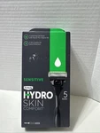 Schick Hydro Skin Comfort Sensitive 5 Blades Men Razor 1 Handle + 2 Cartridges. Fixed Price $5.84.