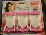 Max Women's Disposable Body Shaving Razor (pink) Pack Of 6. Fixed Price $11.80.