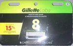 Gillette Labs Razor Refills 8 Cartridges 5-BLADE Stainless Steel. Fixed Price $30.95.